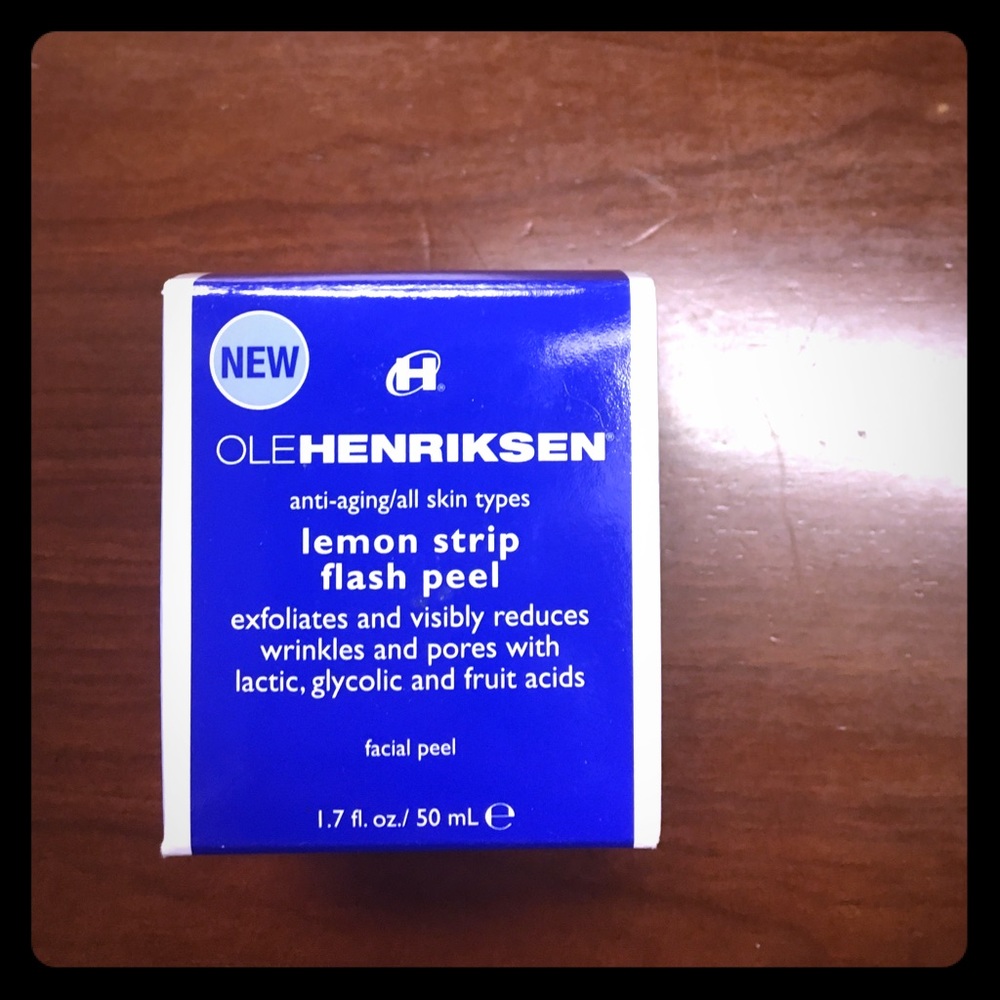 Olehenriksen lemon strip flash peel 1.7 oz